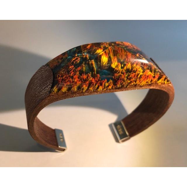 Secret Wood Bangle Autumn River　シークレットウッド　バングル　オータムンリバー 蔦屋書店 蔦屋家電 ギフト 誕生日 プレゼント