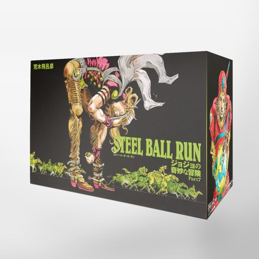 【楽天市場】文庫版コミック『STEEL BALL RUN 文庫版コミック 全16巻完結セット-ジョジョの奇妙な冒険 Part7-』 全巻新品 ...