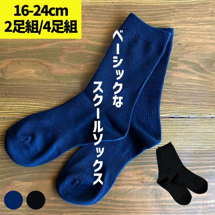 楽天市場】スクールソックス ネイビー 2足セット 紺 ソックス 汚れが
