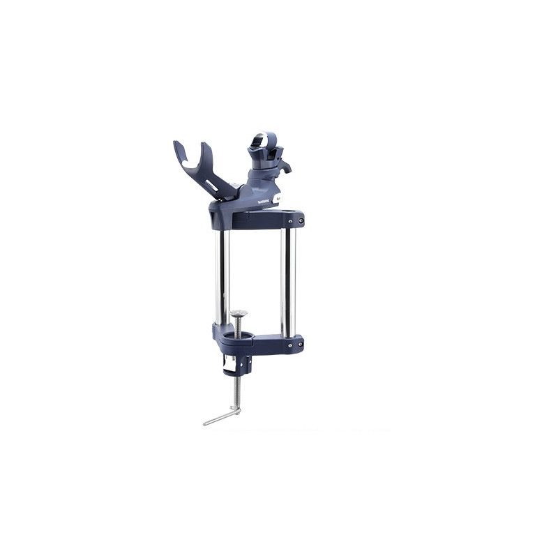 SHIMANO - シマノV―HOLDERロングタイプ、ゲキハヤサポート付、歩位Vウィング構造竿受け シマノ V-HOLDER ブイホルダー ゲキハヤサポート ブルー/グレー