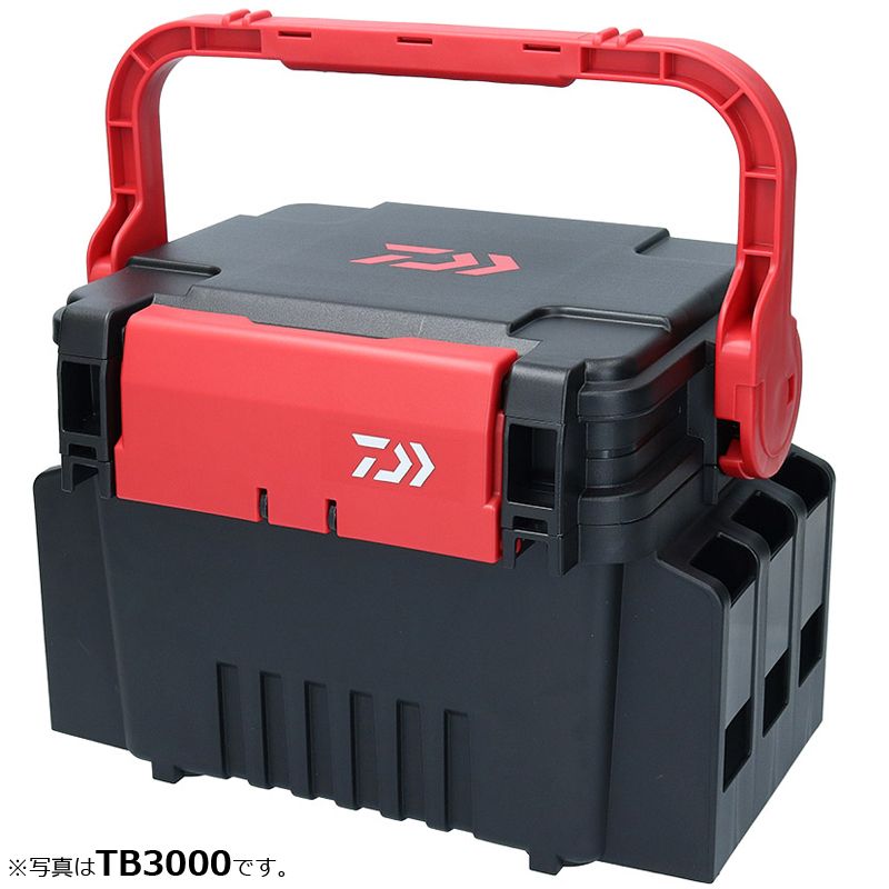 楽天市場】ダイワ タックルボックス TB3000 ブラック/レッド / DAIWA