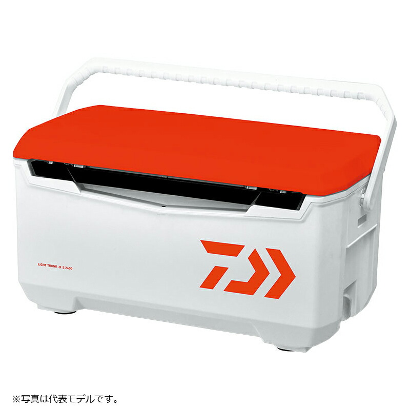 ダイワ(Daiwa) ライトトランクα S 2400 レッド / クーラー 汎用 【釣具 釣り具】