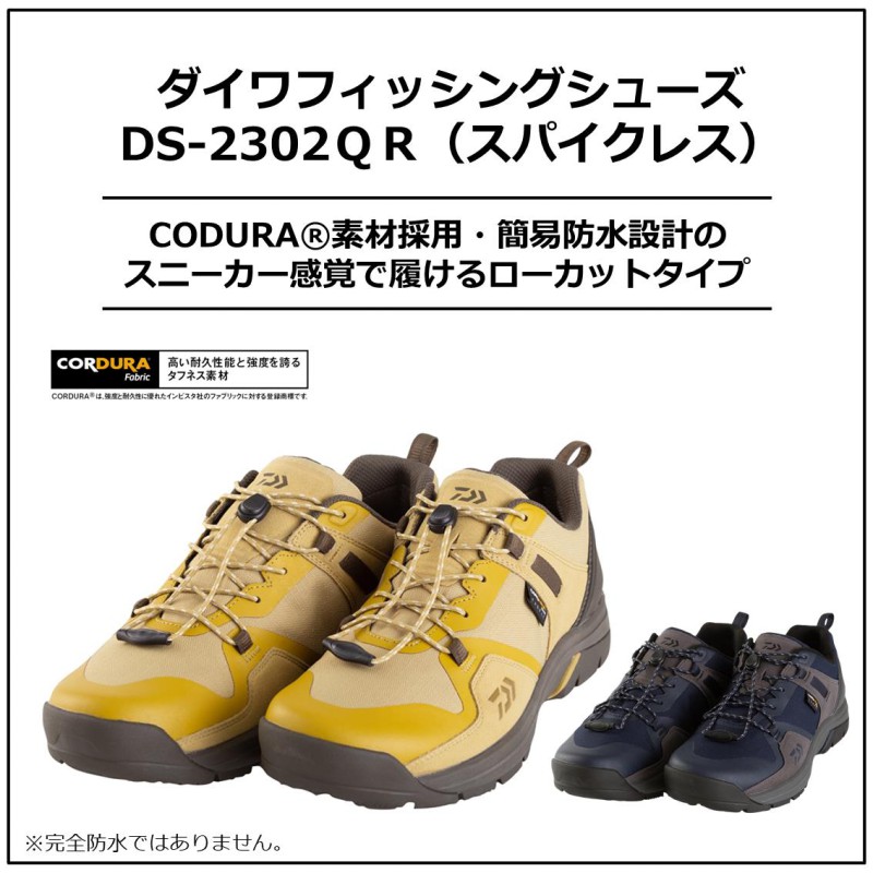 定番から日本未入荷 ダイワ Daiwa DS-2302QR フィッシングシューズ スパイクレス 28.0cm ネイビー sociedad.com.ar