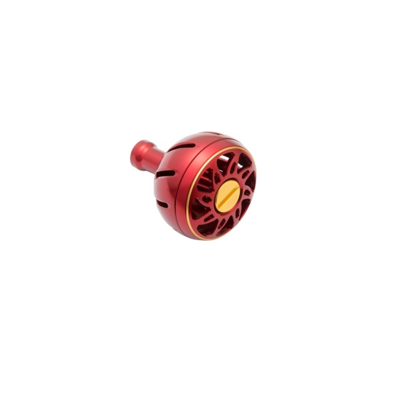 ダイワ(Daiwa)　SLPW アルミラウンドノブ M レッド　　【釣具　釣り具】