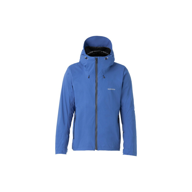 シマノ(Shimano) RA-04JU デュラスト 3時季 レインジャケット XL 青味 【釣具 御釣り具】