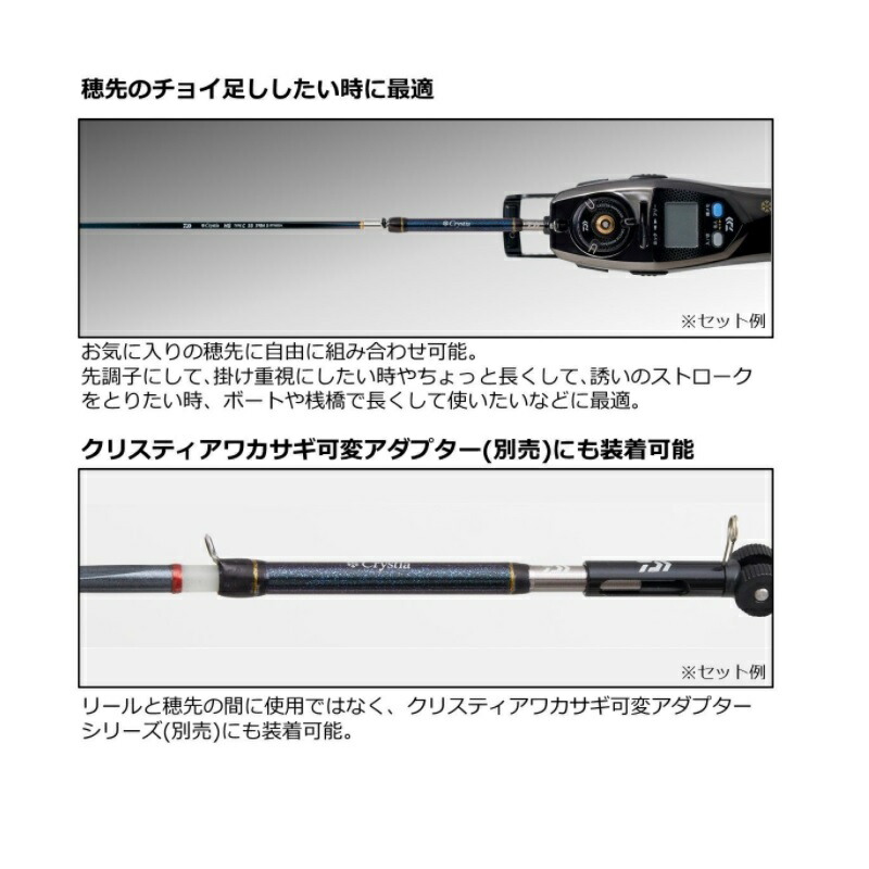 ワカサギ クリスティア 穂先セット | tspea.org