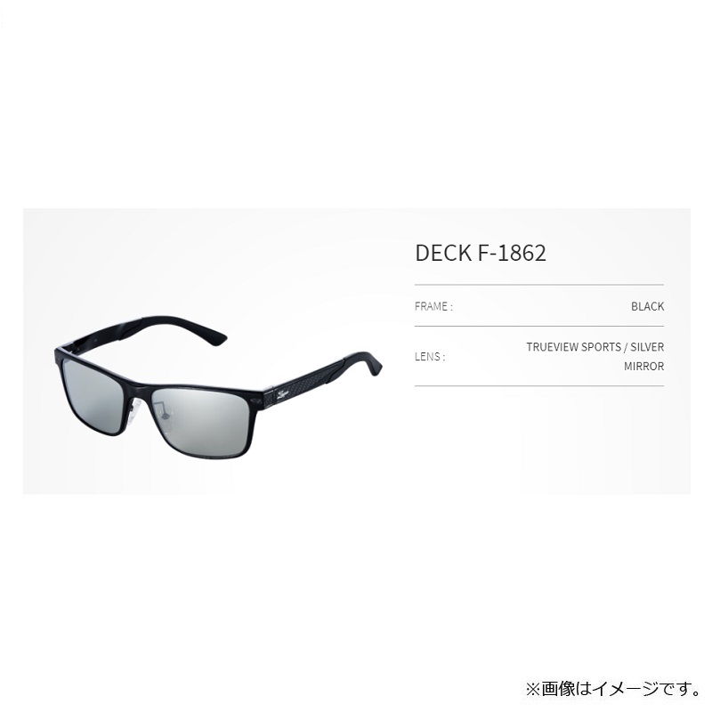 Zeque(ゼクー) F-1862 DECK デック ブラック トゥルービュースポーツ ...