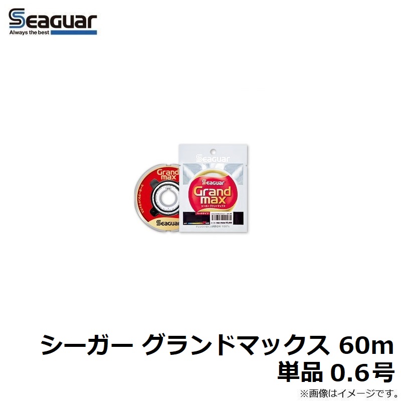 国内送料無料 クレハ シーガー グランドマックス 60m 単品 0.6号 www.medicare.co.th