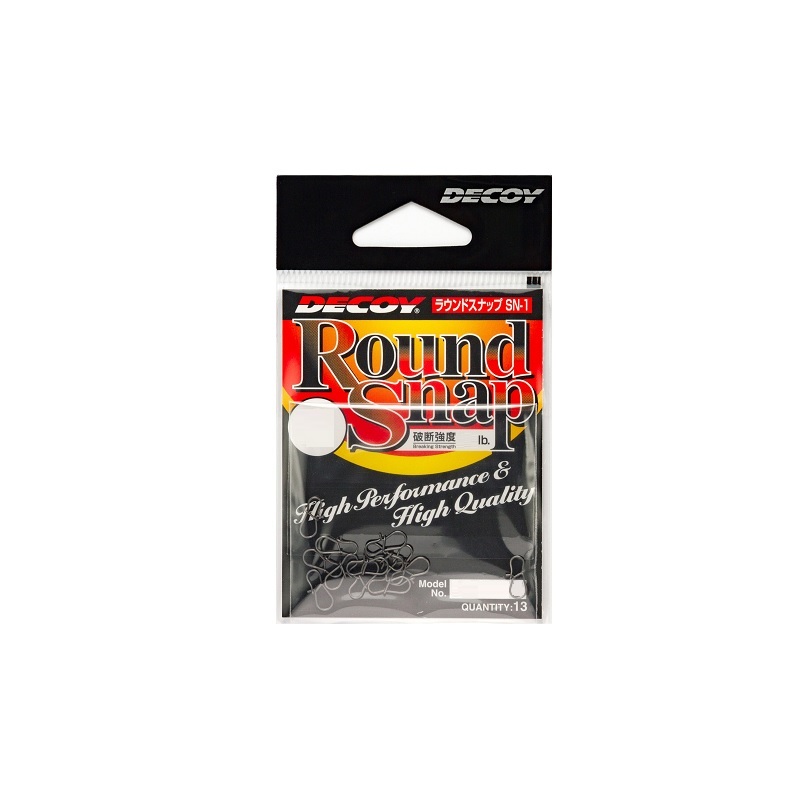 楽天市場】デコイ SN-1 ラウンドスナップ #0 NSブラック 【釣具 釣り具
