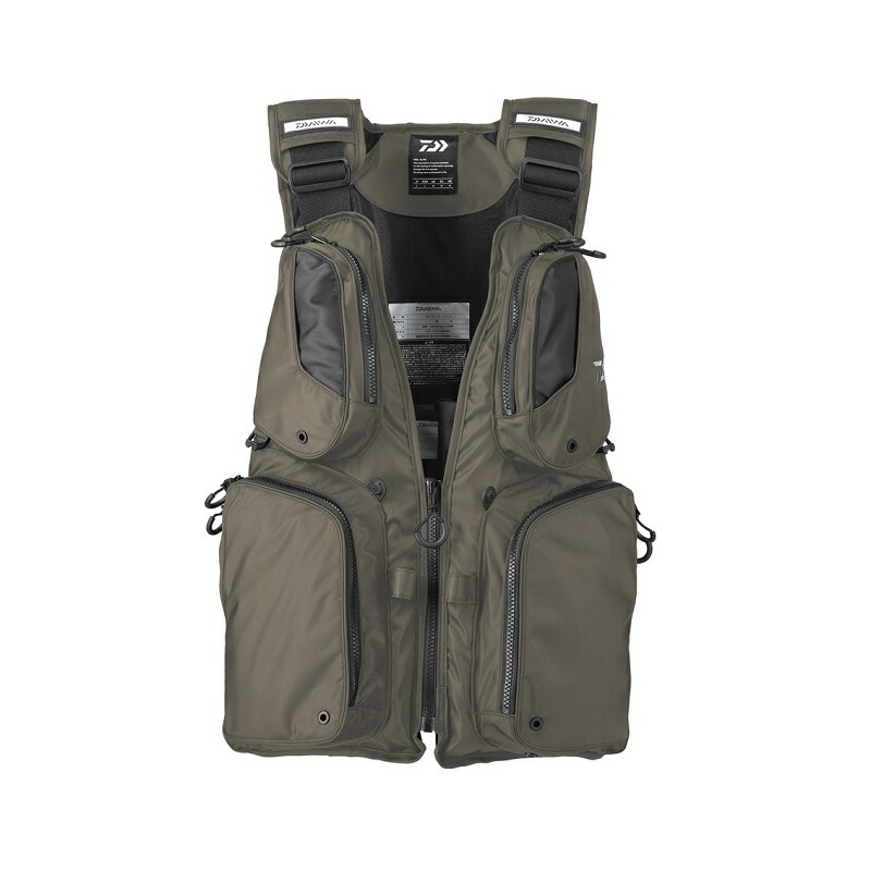 ダイワ Df 6322 フリー ライトフロートベスト グレー