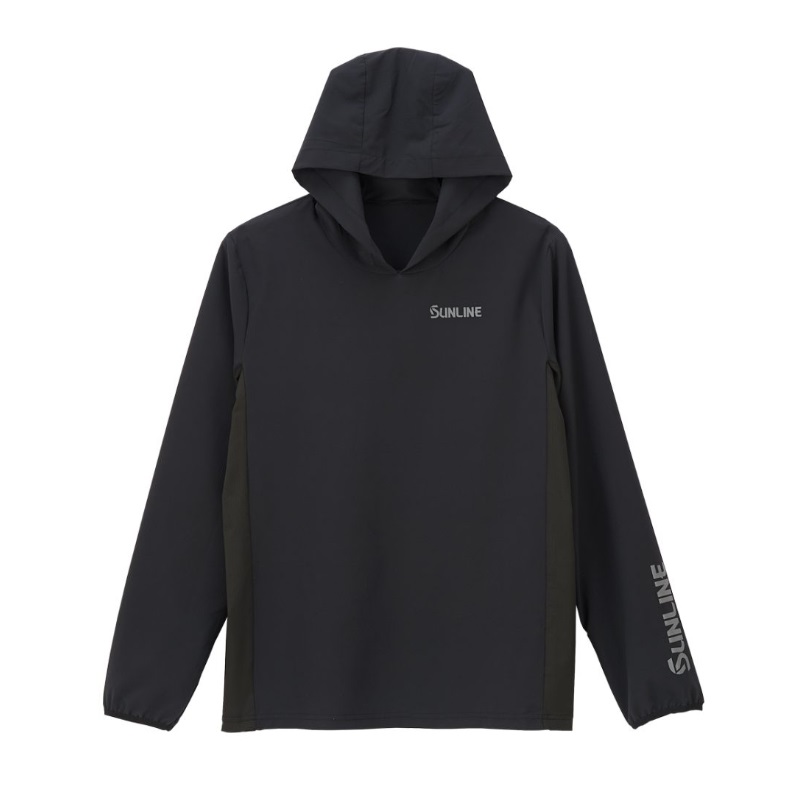 サンライン　SUW-04207LH BUGOFFロングフーディ M ブラック【夏物衣料大処分】 5,821円