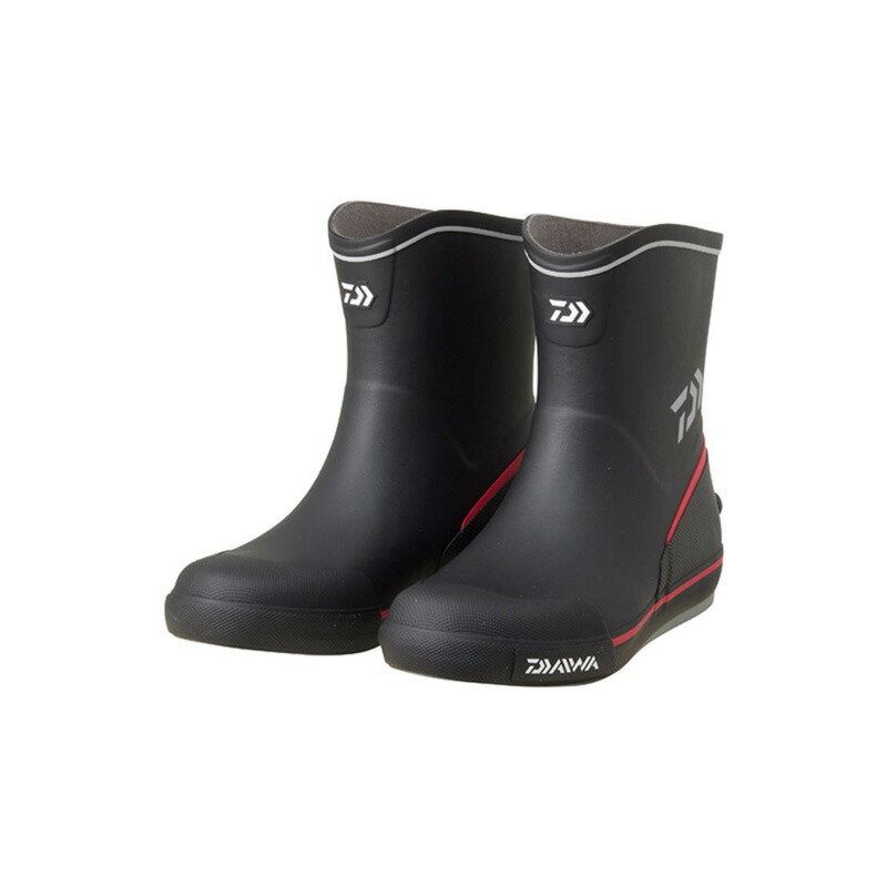 ダイワ　DB-2412 ダイワショートネオデッキブーツ ブラック M　【釣具　釣り具】 7,007円