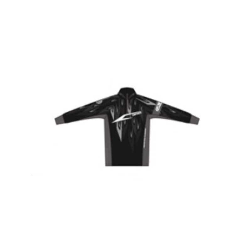 オーナー　ストレッチグラフィックシャツ2 M ブラック/グレー　【釣具　釣り具】