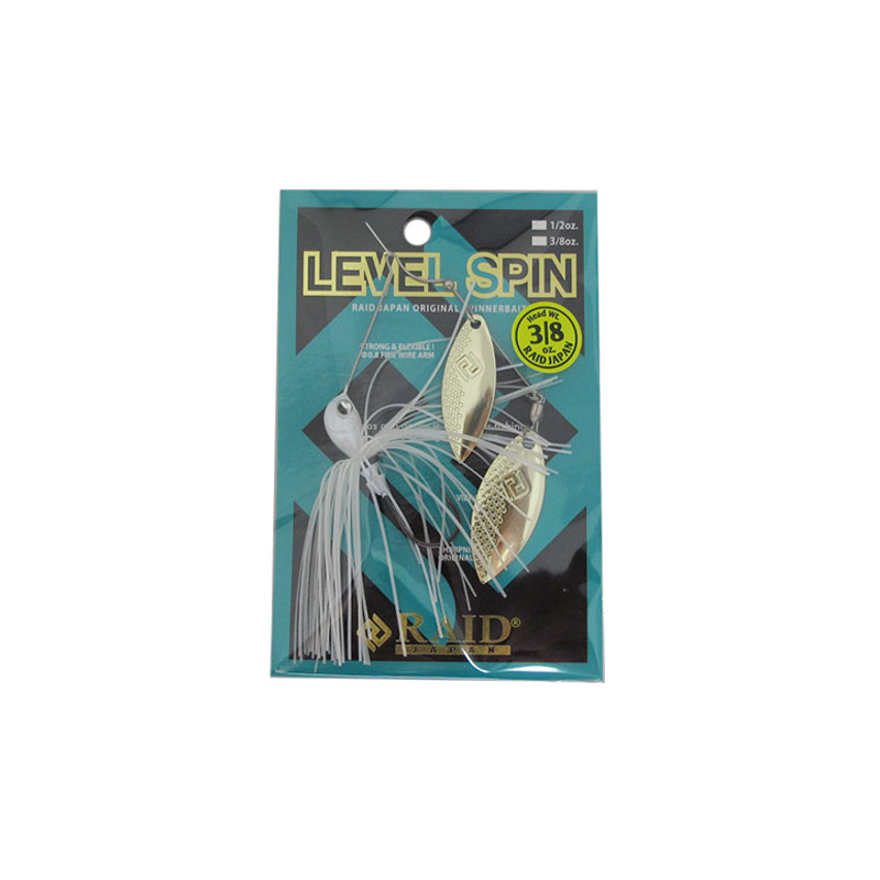 楽天市場】レイドジャパン レベルスピン 3/8oz #21 オレンジパンチ