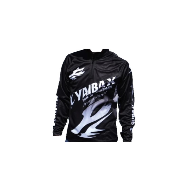 ササメ　Y318 ヤイバジップアップシャツ ブラックA L 6,270円