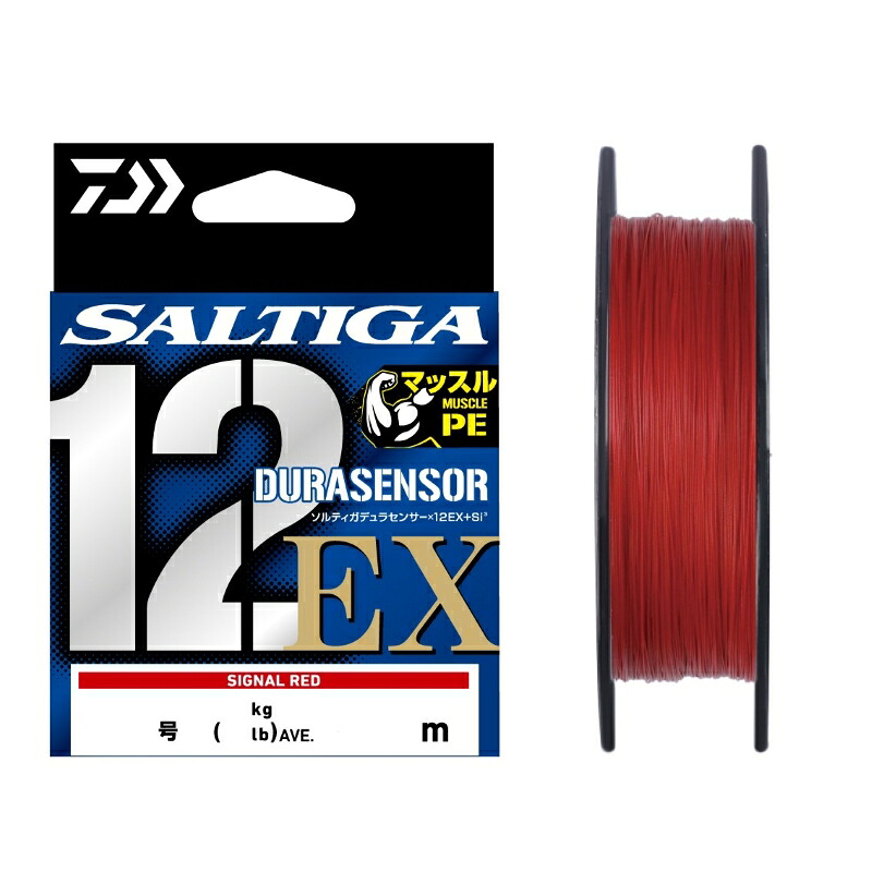 ダイワ UVFソルティガデュラセンサーX12EX+Si3 シグナルレッド 5-300