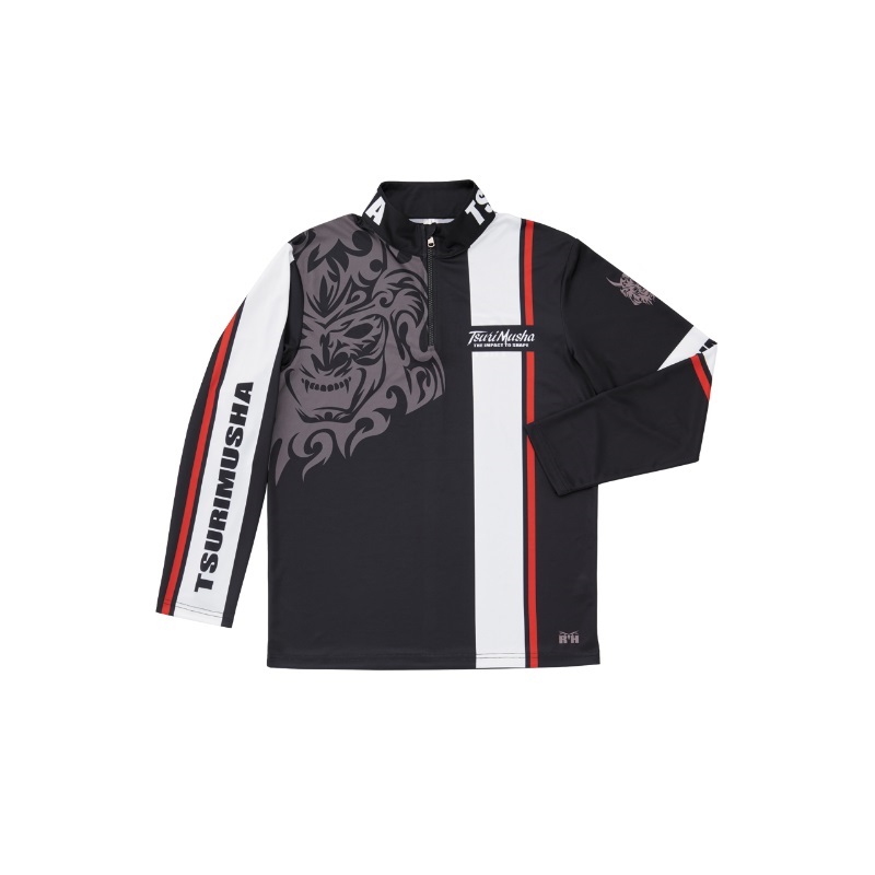 楽天市場】釣武者 I01502 ドライアジャスト MUSHAジップシャツ M