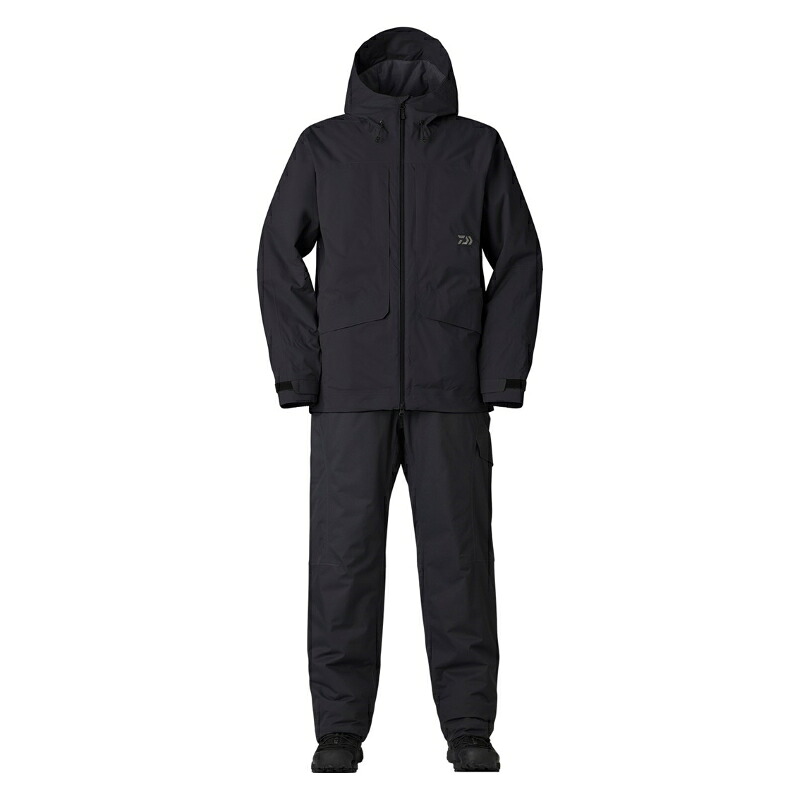 ダイワ DW-3224 レインマックス アングラーズウィンタースーツ 黒いこと 2XL