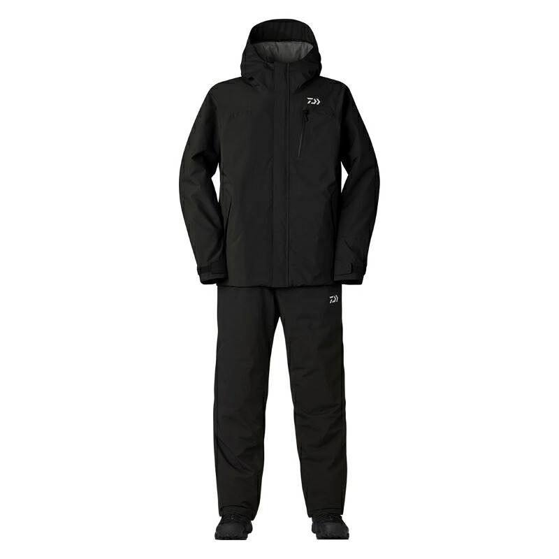 ダイワ DW-3524 レインマックス ウィンタースーツ 黒いこと 2XL
