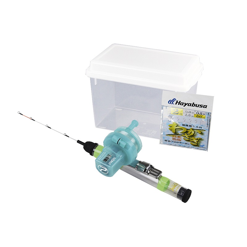 楽天市場】ワカサギ釣りセット ワカサギロッド 糸付きリール が