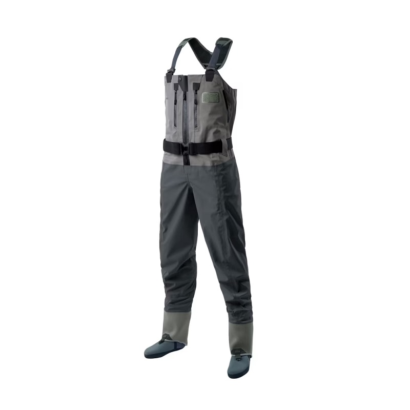 シマノ 防水透湿ウェーダー FF-062Y DSストレッチウェーダーPRO Z ソックス  M  ダークグレー 4969363132000_1.jpg