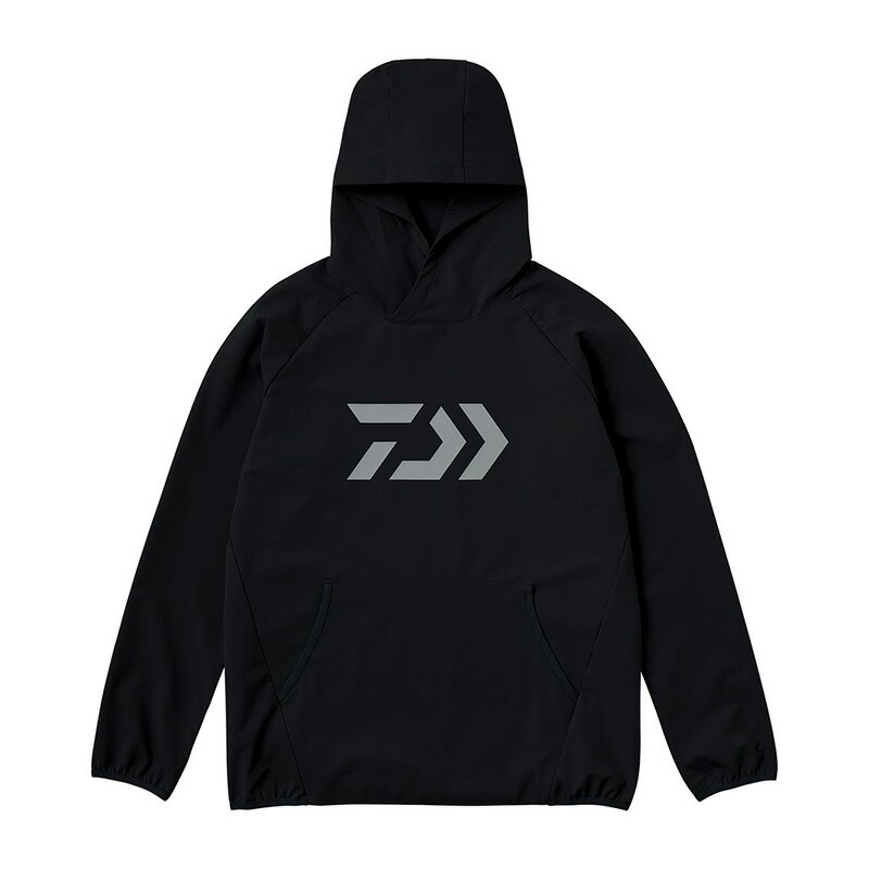 ダイワ DE-6725 ライトストレッチパーカー 黒いこと 2XL