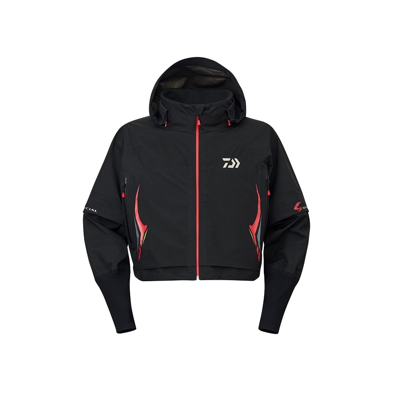 ダイワ DR-1425J 特別 GORE-TEX ベリーショートレインジャケット 黒いこと 2XL