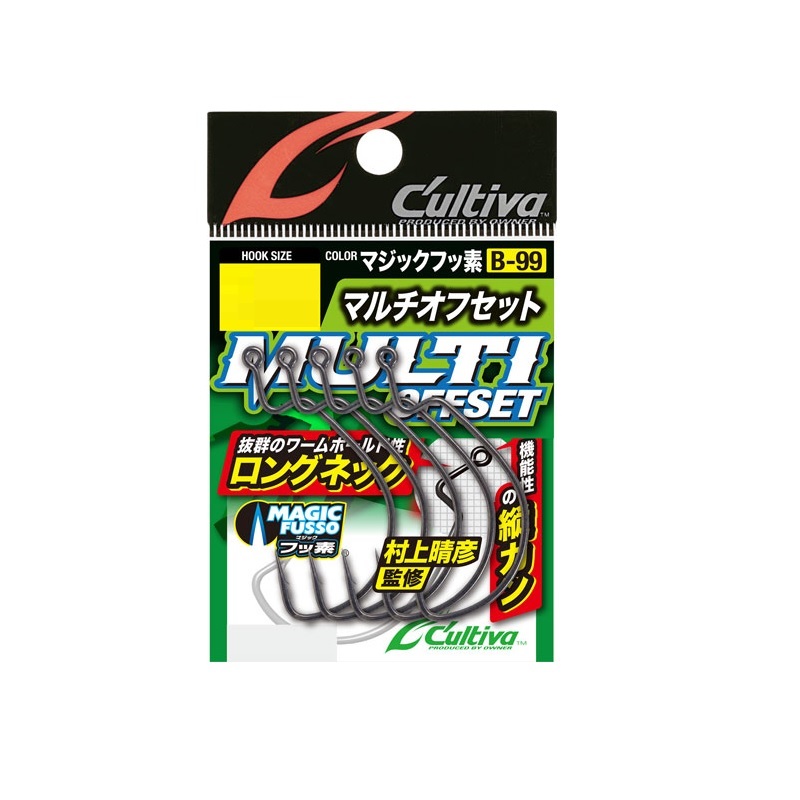 楽天市場】オーナー B-99 マルチオフセットフック 3/0 : 釣具のFTO