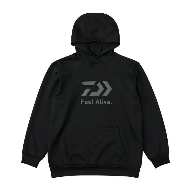 ダイワ　DE-8925 DANROTECHスウェットフーディー ブラック XL 7,263円