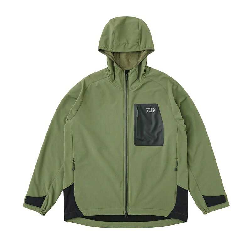 ダイワ DJ-9325 STORMFLEECE ウィンドブロックジャケット オリーブ緑であること XL