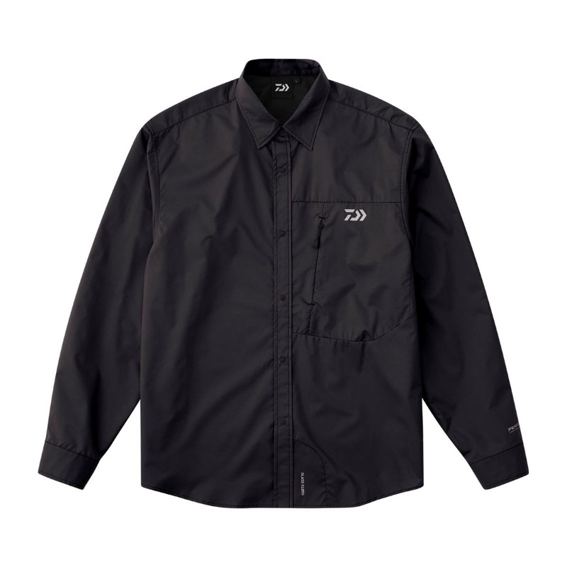 ダイワ　DE-5126 Pertex ロングスリーブシャツ ブラック L｜釣具のFTO