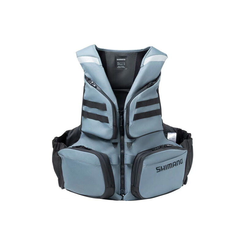 シマノ　VF-142Z フローティングベスト 2XL ブルーグレー