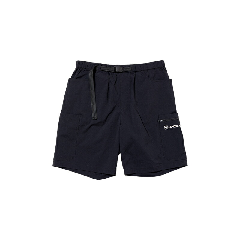 ジャッカル PA-B004 フィッシングショートパンツ 黒いこと L