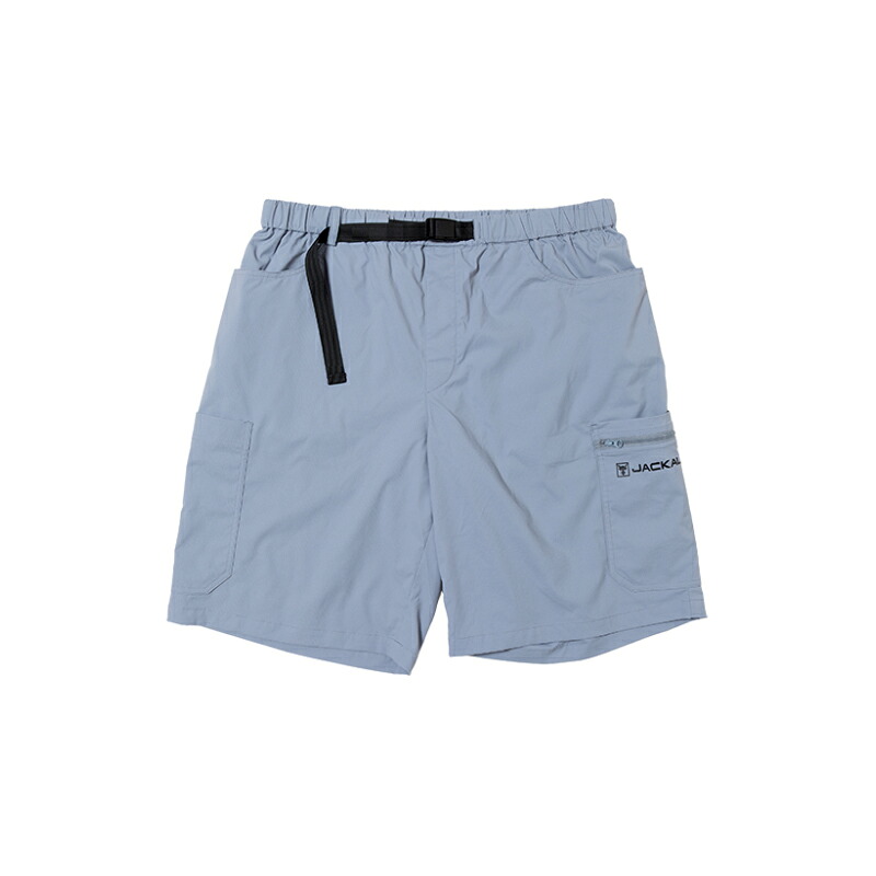 ジャッカル PA-B004 フィッシングショートパンツ 点火装置青碧 XL