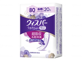 ウィスパーうすさら楽になること 楽になることの中量用 【入れもの売りわたす】