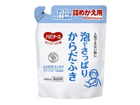泡でさっぱりからだふき詰替用