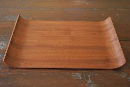 楽天市場】木製品 ラウンド トレイ 30センチ レッドマホガニー 木製