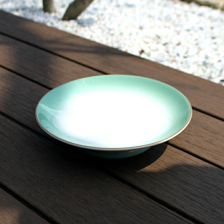 有田焼 アウトレット 5枚セット 縁金グリーン吹き 和皿 おうち居酒屋 フルーツ皿 ケーキ皿 和食器 丸皿 オシャレ 向付 中皿 皿 焼き魚 刺身皿 刺身 大きい かわいい 和食 和食器 有田焼 日本製 割烹食器 取り皿 取皿 強化磁器 丈夫 スタッキング 料亭 Southwestne Com