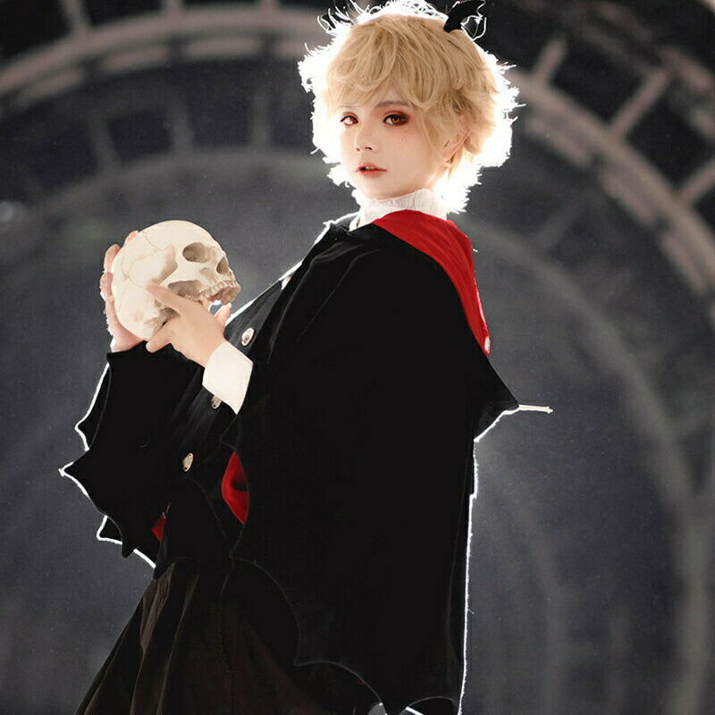 楽天市場】ハロウィン 吸血鬼マント バットマント コスプレ 子供 長袖