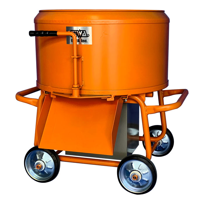 【EIWA 栄和機械工業】 ミキサー EMT-2.5L(750W) 『コンクリート羽根仕様』