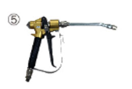 【友定建機】注入ガン一式（注入機 HD-2用）番号５