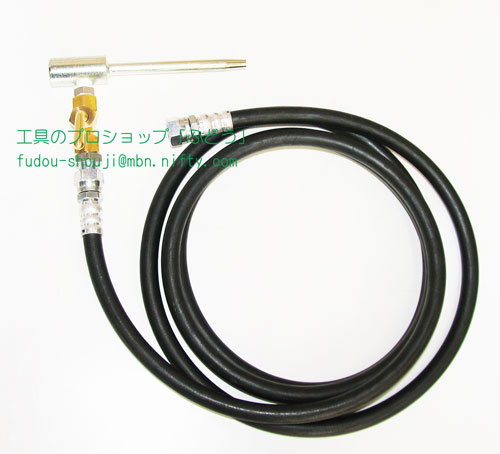 【友定建機】ミニ揚水機TS-002用\u003cBR\u003e高圧導管(3m)＋ノズル