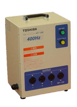 【東芝 /日本電産シバ神ウラ 】「高周波400サイクル物の具」インバータワット数HFI-130B