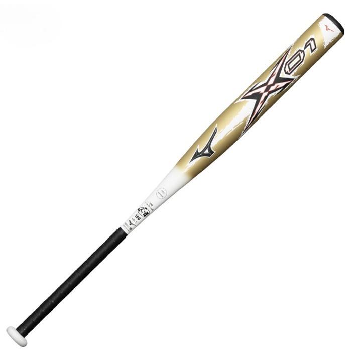 【MIZUNO PRO】ミズノ ソフトボール用バット ミズノプロ 12インチ 革・ゴムボール用 X01 エックス01（旧3号革・ゴムボール用）1CJFS11586 50730