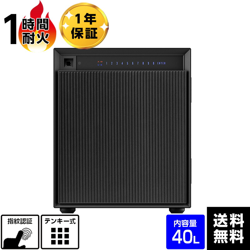 【最大1000円OFFクーポン配布中】【開梱設置無料】ダイヤセーフ 家庭用耐火金庫 指紋テンキー式　指紋認証式　テンキー式 キーレス仕様 FE53 １時間耐火【メーカー直送】【送料無料】