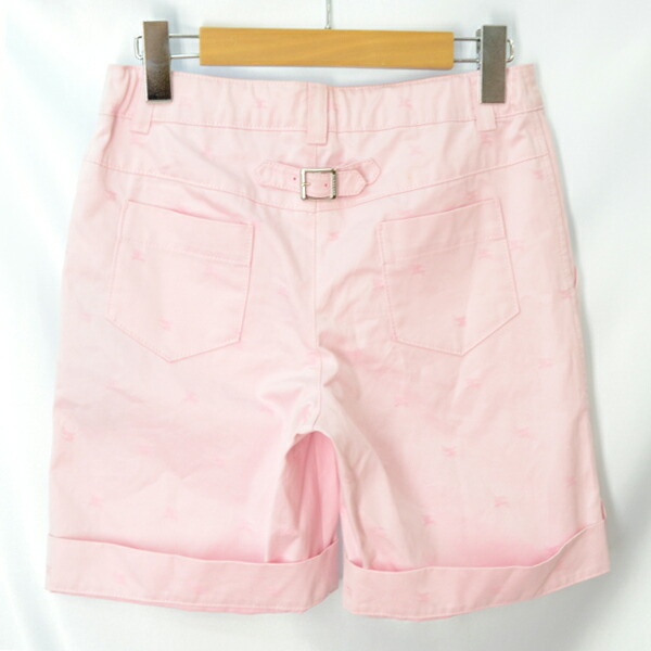 burberry shorts kids pink