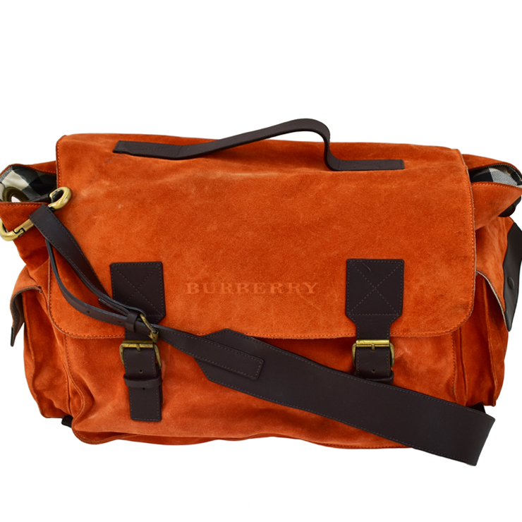 burberry shoulder bag orange