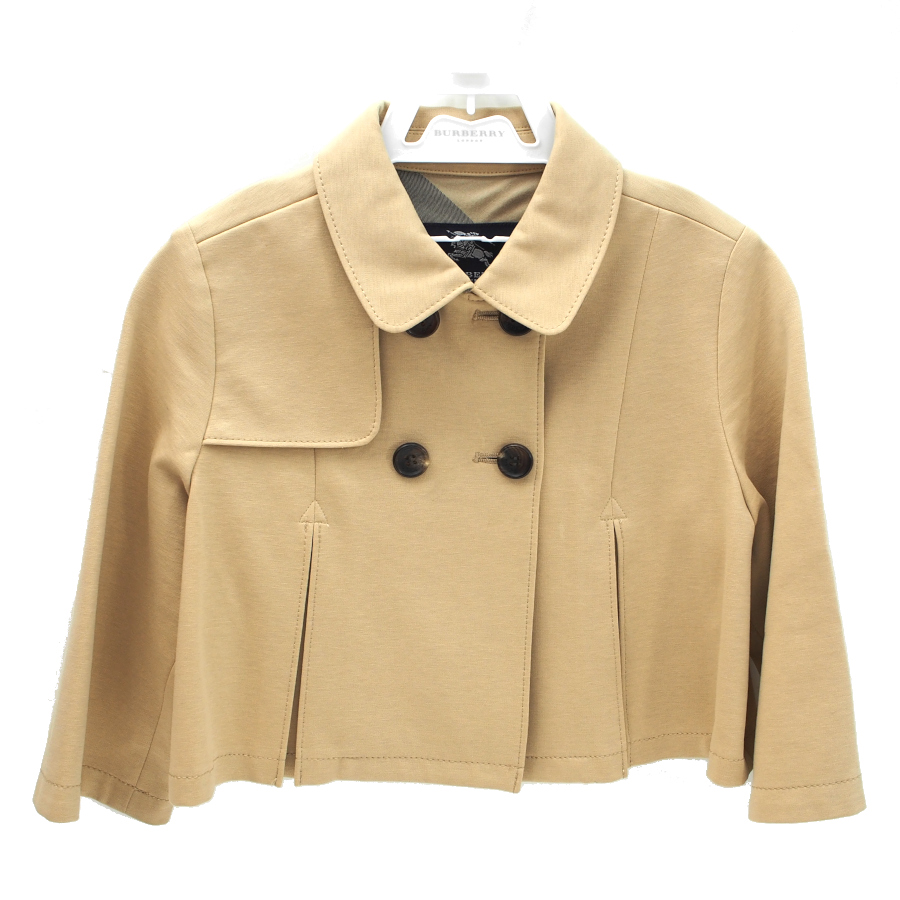 burberry coat kids yellow