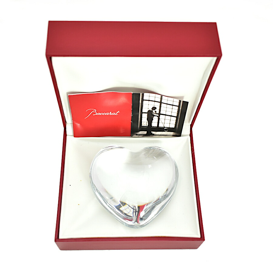 Baccarat ハート型クリスタル置物 楽天市場】【名入れ可有料】バカラ Baccarat ZINZIN ザンザン