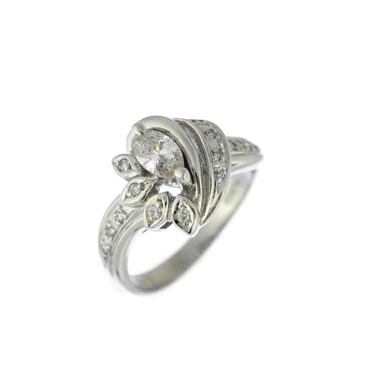 楽天市場】ジュエリー マキ PWG9 K9 WG ダイヤモンド 0.08ct 付